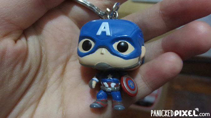 Captain America Funko Keychain